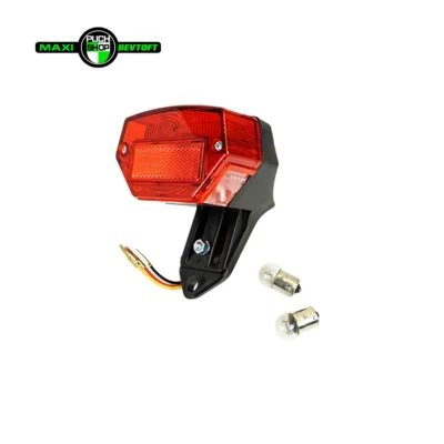 Stor baglygte inkl ledninger og 2 stk pærer til PUCH Maxi