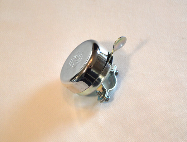 Ringklokke med Puch logo i krom