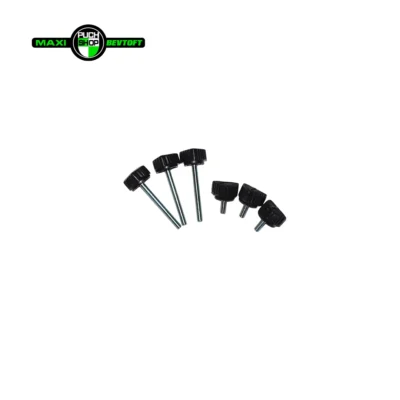 Fingerskruer sort sæt 3 korte + 3 lange