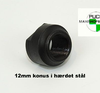 Konus for baghjuls aksel 12mm HÆRDET STÅL