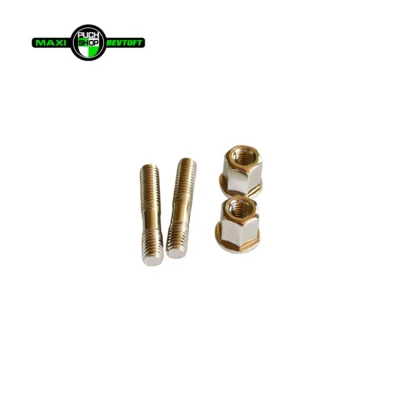 Pinbolte sæt med forhøjet møtrik til indsugning og udstødning