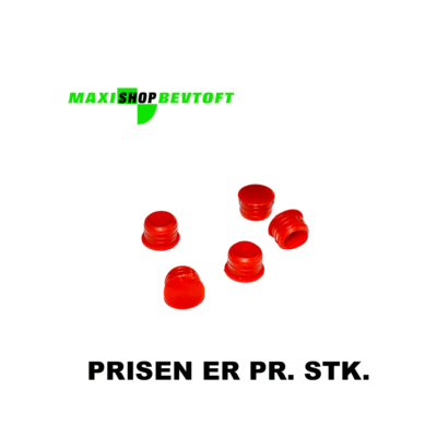 Rød prop for bremseplade forhjul