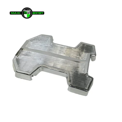 Fodplade plast i rigtig flot krom