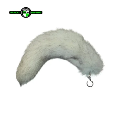 Rævehale Blåræv med vedhæng