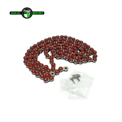 Kæde RØD med 122 led