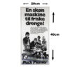 Retro skilt i 3mm pvc model med PUCH Pionier