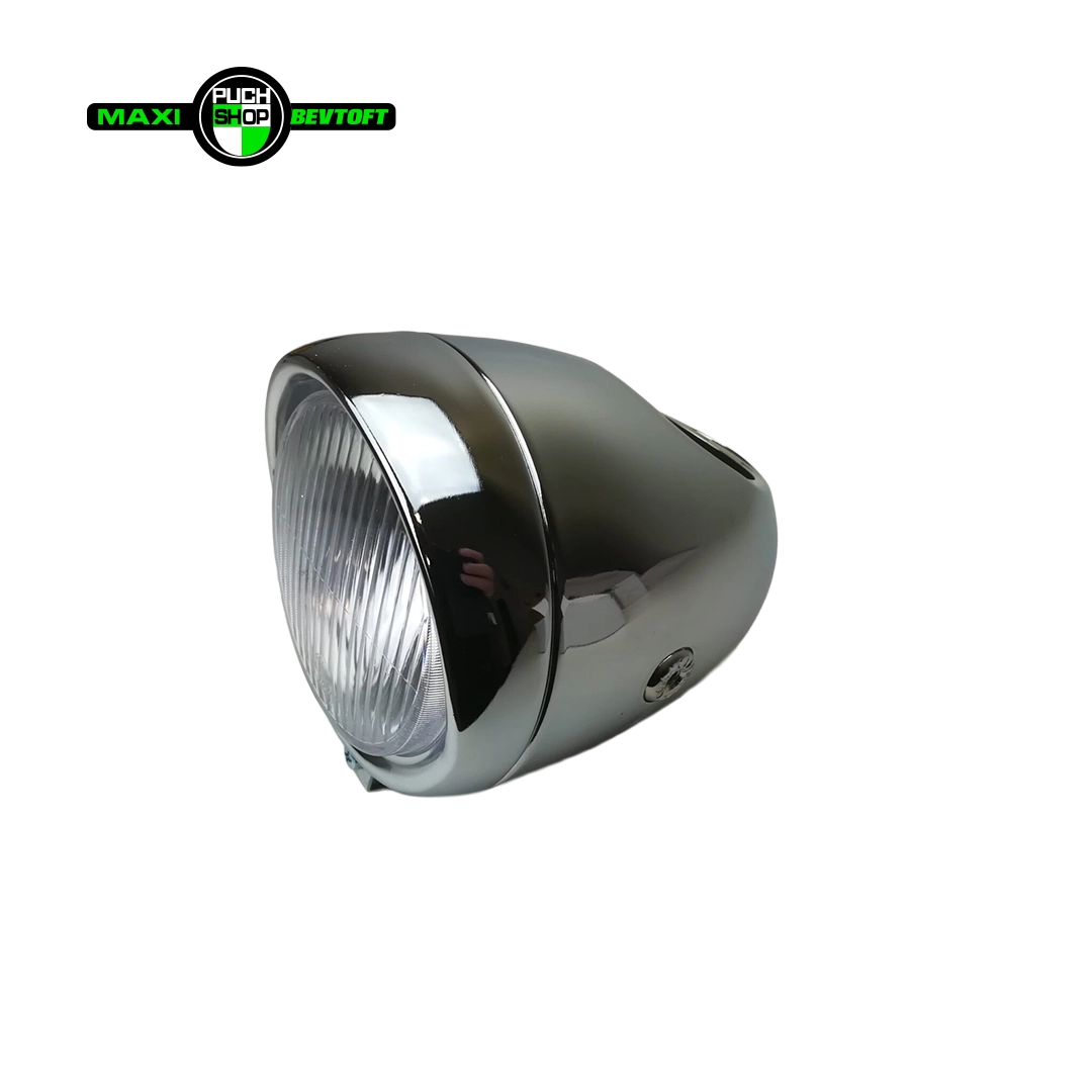 Retro forlygte 130mm med plads til et 60mm speedometer bund maxi Retro forlygte 130mm med plads til et 60mm speedometer