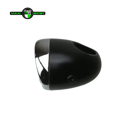 Retro forlygte 130mm med plads til et 60mm speedometer