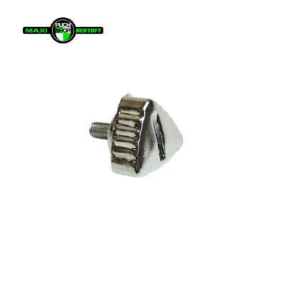 Fingerskrue i krom kort model til PUCH Maxi