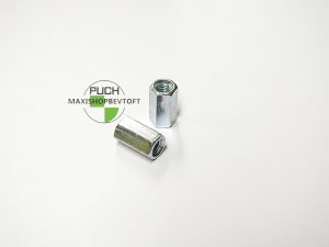 Forhøjet møtrik 6x18mm 2 stk