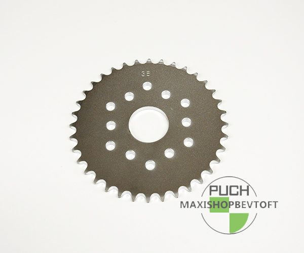 Bagtandhjul 36 tands for Maxi 2 gear flad model