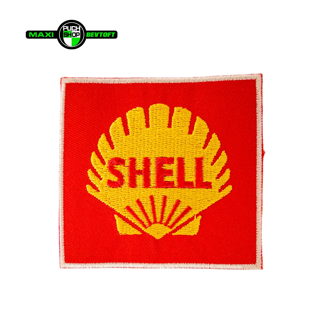 Stofmaerke 67x70mm SHELL Stofmærke 67x70mm SHELL