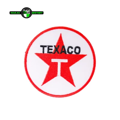 Stofmærke Ø75mm TEXACO