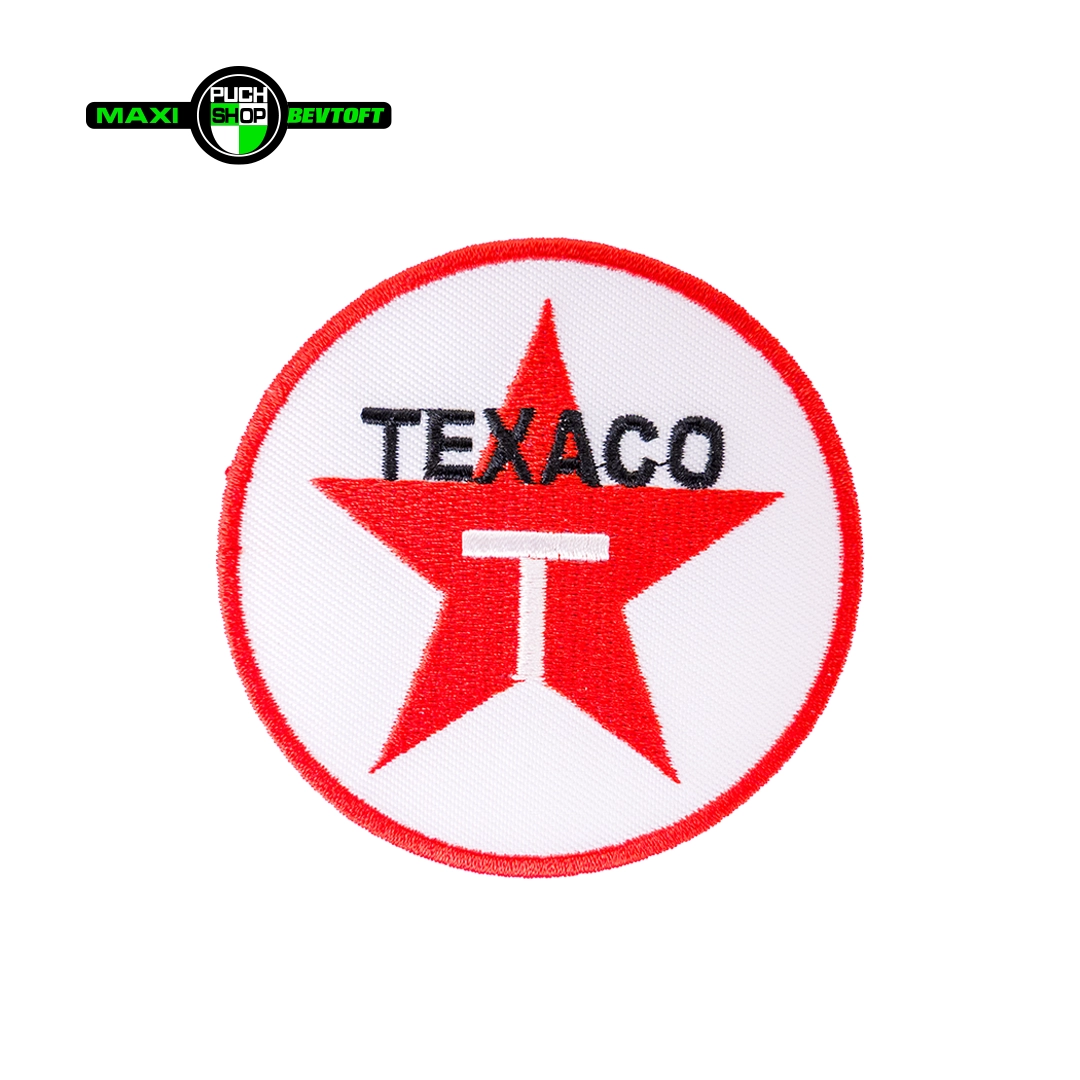 Stofmaerke oe75mm TEXACO Stofmærke Ø75mm TEXACO
