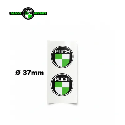 Ø 37mm Klistermærke PUCH Logo