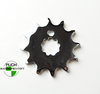 12 tands forkromet tandhjul til PUCH Maxi