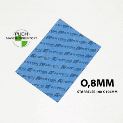 0,8 mm Pakningspapir 140 x 195mm