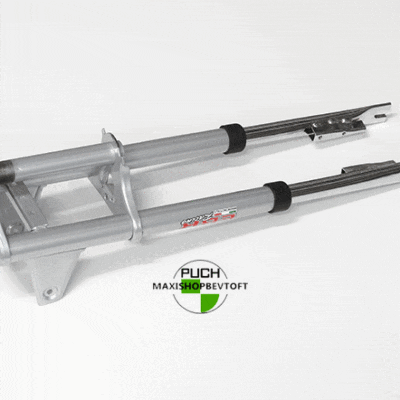 Forgaffel til Puch Maxi sølvgrå