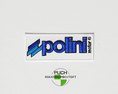 Stofmærke 37 x 93 mm POLINI i den bedste kvalitet med klæber