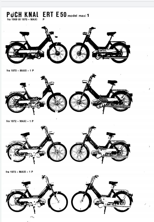 77 Sider reservedels katalog PUCH Maxi P-K-KL-KSL - Image 2