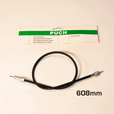 Speedometerkabel lang 608mm til PUCH Maxi