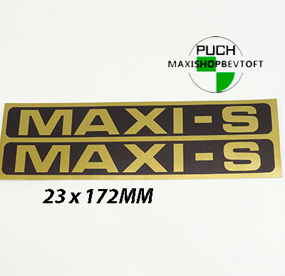 Stafferinger GULD Maxi S til brug på bla sideskjolde mv