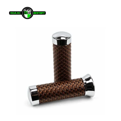 Håndtag BROWN Custom læder look til PUCH Maxi