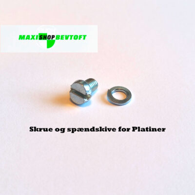 Skrue og spændskive for Platiner PUCH Maxi