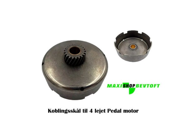 Koblingsskål til 4 lejet PEDAL motor