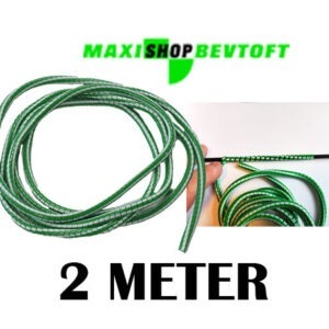 Style dine kabler GRØN/HVID 2 meter