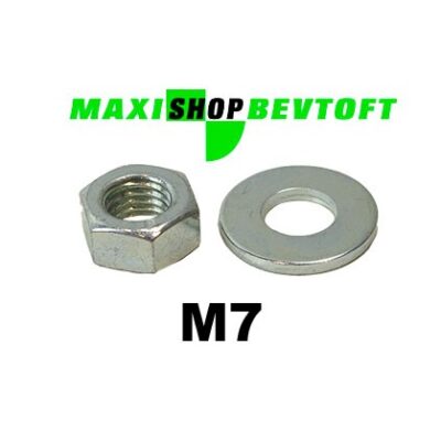 Møtrik M7 med spændskive