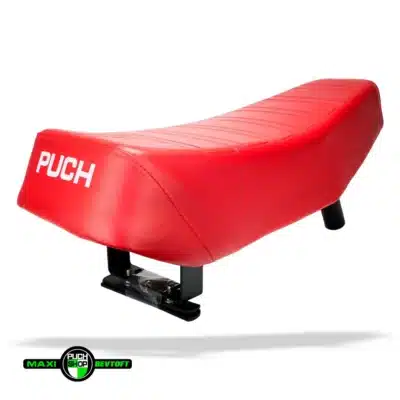 Langt sæde 50cm RØD til PUCH Maxi Kl, S mv
