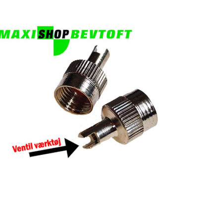 Ventilhætter med ventil værktøj