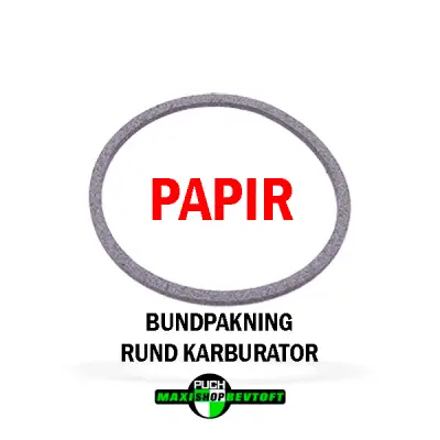 Bundpakning for rund Karburator i papir
