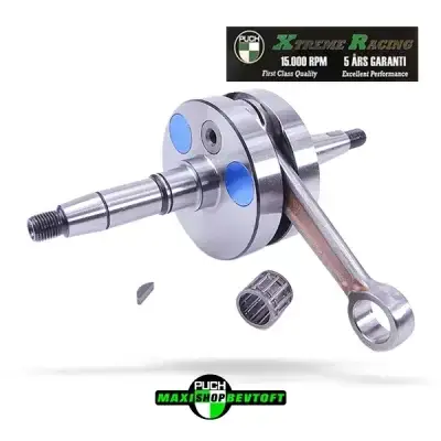 Afbalanceret krumtap til PUCH Maxi k & P motorer