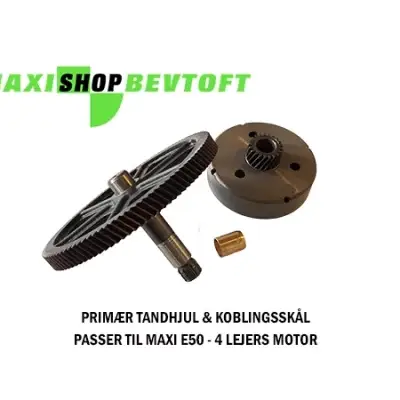 Primær tandhjul & koblingsskål 4 lejers motor