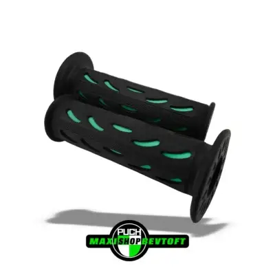 Gummi håndtag med GRØN snip