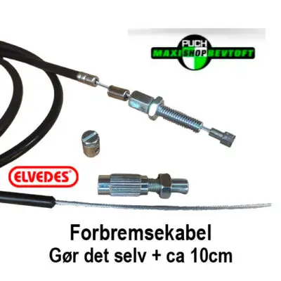 Forbremsekabel forlænget GØR DET SELV