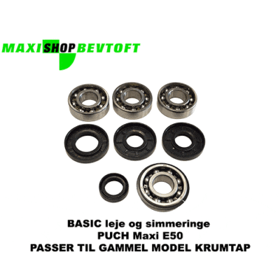 BASIC leje og simmerringe PUCH Maxi