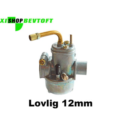 Karburator som Bing 12mm MED svanehals til PUCH Maxi