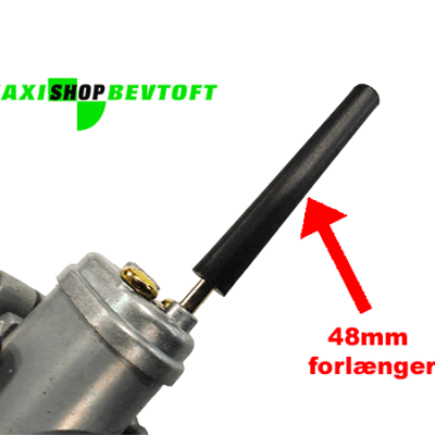 Forlænger til choker til rund karburator