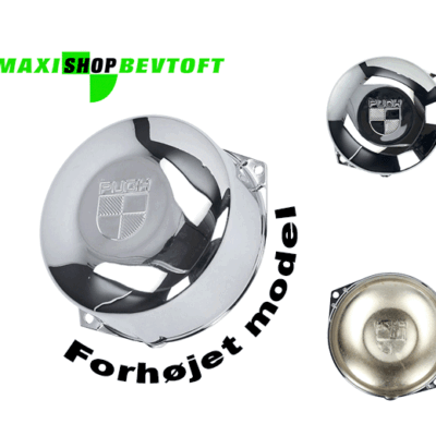 Magnet dæksel KROM forhøjet model