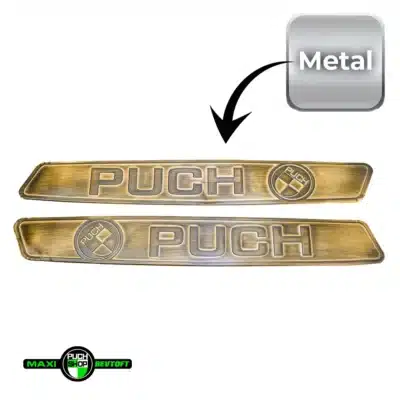 Stafferinger i metal BØRSTET GULD