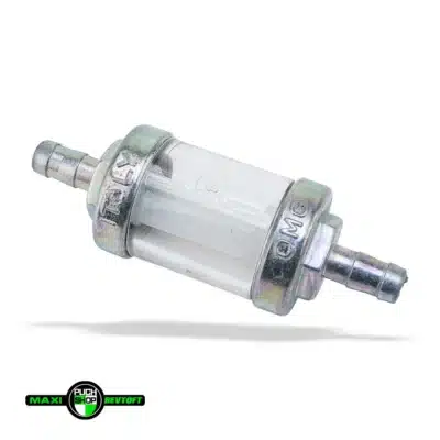 Brændstoffilter – aluminium og glas