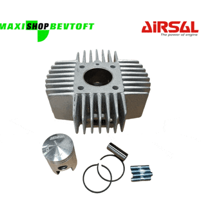 Airsal 50 cc cylinder – NY model med korrekt støbehøjde