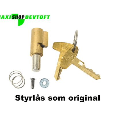 Styrlås med 2 nøgle med PUCH logo til PUCH Maxi