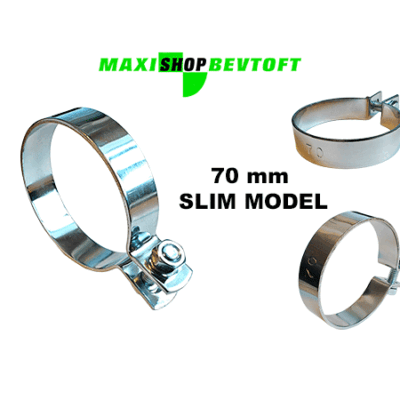 Ophæng til Cigar udstødning SLIM MODEL 70 x 18 mm