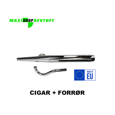 Udstødning Jamarcol 6.3 med forrør – krom (EU produktion)