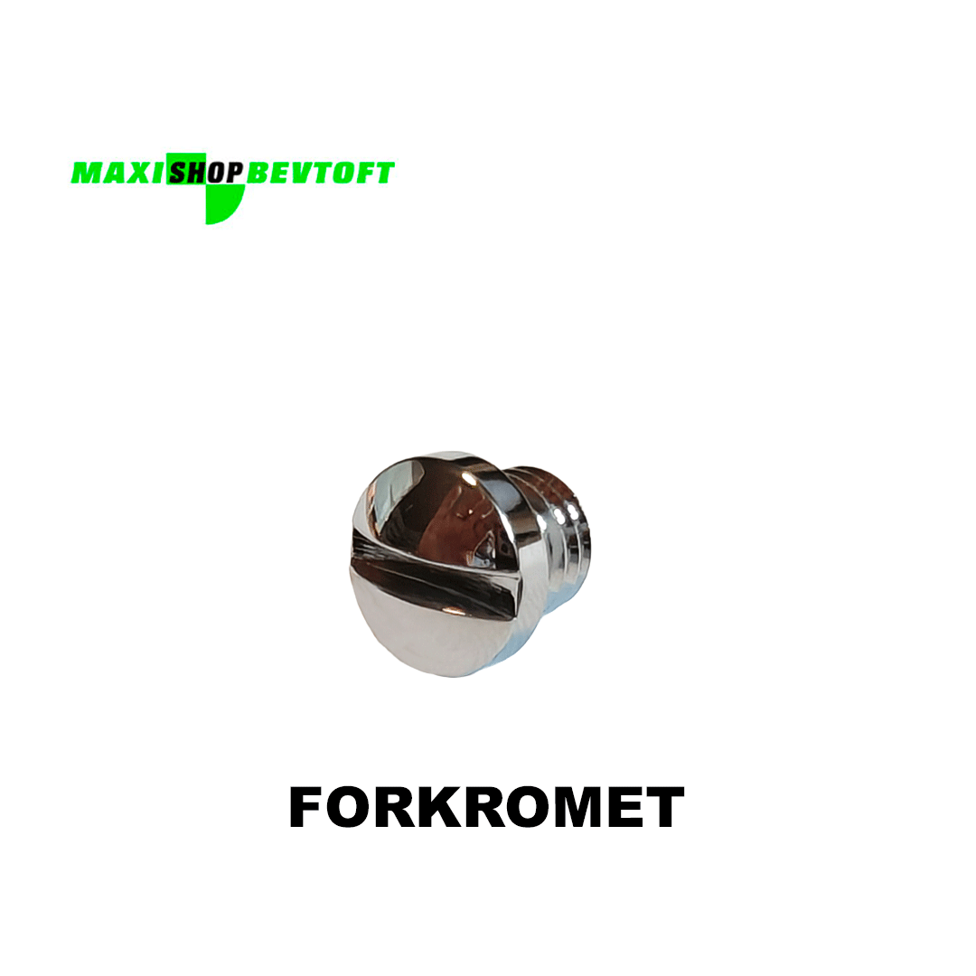 Oliepåfyldningsskrue-i-FORKROMET-M10-x-1,5-til-Puch-Maxi-Kickstart Oliepåfyldningsskrue i FORKROMET M10 x 1,5 til Puch Maxi Kickstart