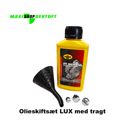 Olieskiftsæt LUX med tragt